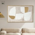thumbnail image 3 of Gilded Cairn III Canvas Textured Abstract by Art Remedy, Gold Frame, 54 x 36, 3 of 7