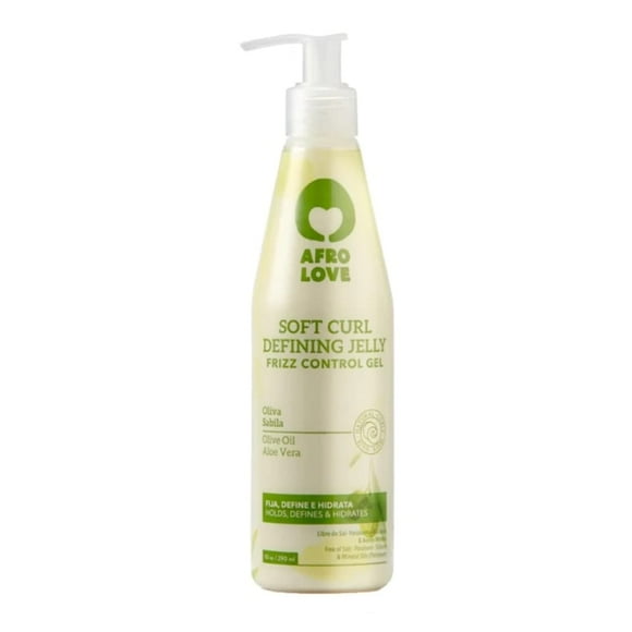 Afro Love Gelatina para definir rizos suaves, 10 oz.