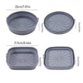 thumbnail image 6 of Ruanlalo Air Fryer Liners Silicone Cooking Mat Non-Stick Reusable Food Grade Heat Resistant Foldable Basket Mat Easy to Clean Universal Kitchen Accessory, 6 of 7