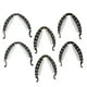 thumbnail image 2 of 6 pinzas para el pelo con forma de plátano, decorativas, para cabello grueso y largo., 2 of 6