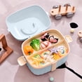 thumbnail image 4 of First Aid Box Heavy Duty Plastic Storage Bin, Multipurpose Organizer for Home, Kids Snacks and Toys, 4 of 6