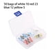 thumbnail image 4 of Inteprter 300 Pcs Red Solder Seal Wire Electrical Marine Connection Connector Automotive Terminal Sleeve with Butt Soldering Crimp Electrónica miscelánea 50PCS tipo 16, 4 of 6