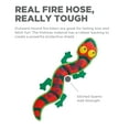 thumbnail image 3 of Outward Hound Fire Biterz Gecko Plush Interactive Dog Toy, Orange, Large, 3 of 6