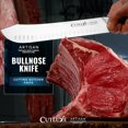 thumbnail image 4 of CUTLUXE Butcher Knife - 10\u2033 Bullnose Knife \u2013 Forged High Carbon German Steel \u2013 Full Tang & Razor Sharp \u2013 Ergonomic Handle Design \u2013 Artisan Series, 4 of 8