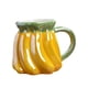 thumbnail image 3 of Taza de café Taza de leche novedad recipiente reutilizable taza de la mañana taza de té de agua taza con forma de plátano para uso diario regalo de Soledad Taza de café, 3 of 10