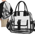 thumbnail image 4 of bravefron Clear Backpacks Large Heavy Duty Waterproof Transparent Bookbag for School Adult Work, 4 of 7