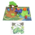 thumbnail image 2 of Dinosaur Toy Set, Interesting Play Dinosaur 3D Scene Playset  For Home For Kids, 2 of 8