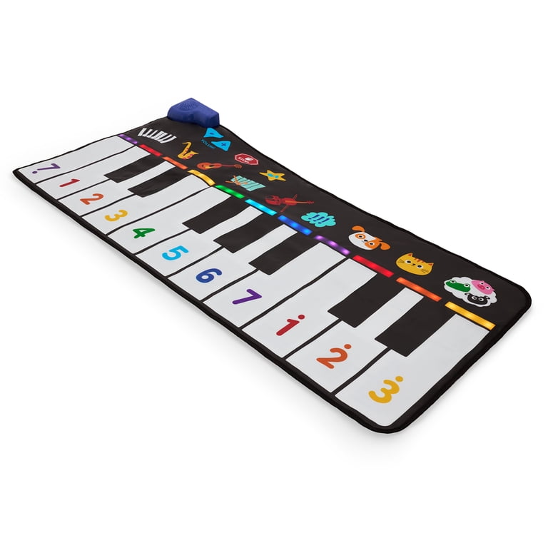 Battat Melody Moves Piano Playmat, Light-Up Keys photo 8