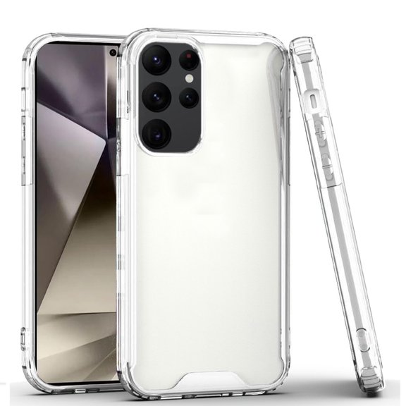 For Samsung Galaxy S25 Ultra Clear Slim TPU Cover with Shockproof Protection, Scratch-Resistant Design, Flexible and Lightweight Cover, XPM Phone Case [Clear]