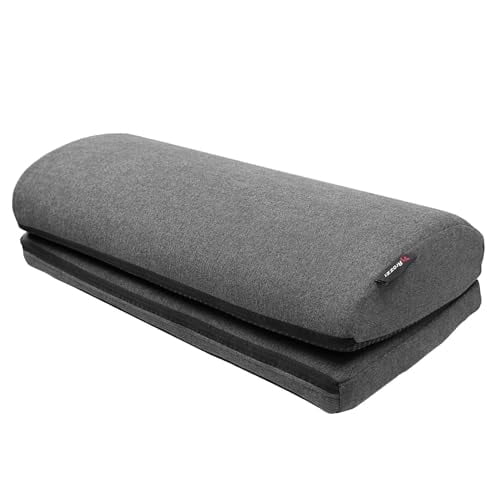 Arozzi Footrest for Under-Desk Comfort and Healthy Position for Your Feet While Gaming or Working for Long Hours - Grey