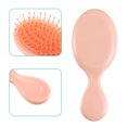 thumbnail image 4 of Unique Bargains 1 Pcs Pocket Detangle Brush Barber Brush Tools for Men and Women Styling Comb for Curly Hair Orange, 4 of 6