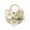 Multicolor A, variant on Hand Woven Paper Rope Tote Bag With Artificial Floral Decor And Circle Handle For Wedding Beach Shopping Basket Beige 1 Pack