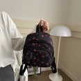 thumbnail image 2 of Mochila Impresa Mochilas para Mujeres Ajustables Strep Studing Bag () Negros, 2 of 9