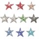 thumbnail image 1 of 10 estilos de parches termoadhesivos con forma de estrella y apliques de pedrería en fieltro con cuentas de pedrería., 1 of 6