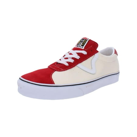 

Vans Mens Vans Sport Leather Perforated Skateboarding Shoes Ivory 11 Medium (D)