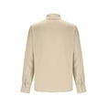 thumbnail image 4 of Women's Tops Dressy 2026 Bow Tie Neck Satin Shirts Long Sleeve Elegant Silk Blouses Dressy Casual Business Work Tops, 4 of 6