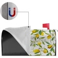 thumbnail image 3 of Magnetic Mailbox Covers Polyester Oxford Cloth Anti-UV and Reusable Letterbox Cover 21×18 Inch,Lemon Fruits Summer, 3 of 5