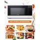 thumbnail image 2 of Commercial Chef CHCM11100W 1.1 Cu. Ft.. Horno Microondas de Pies, Blanco, 2 of 7