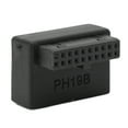 thumbnail image 1 of Adaptador de panel frontal USB Enchufe de panel frontal Codo de 90 ° USB3.0 Adaptador de encabezado de 19 pines a 20 pines para placa base de PC Tipo B, 1 of 5