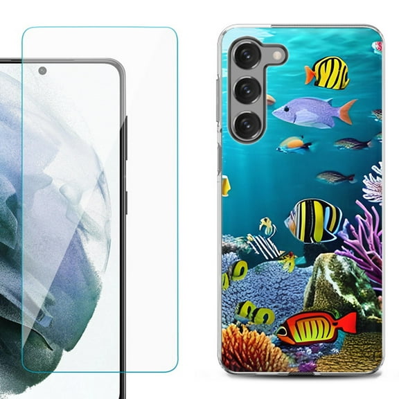 Shockproof Fashion Phone Case for Samsung Galaxy S23 5G, by OneToughShield ® - Underwater