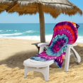 thumbnail image 5 of Toalla de Playa Northwest Classics Tie Dye Psicodélico 30x60 cm, 5 of 5