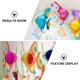 thumbnail image 5 of 3 piezas de decoraciones colgantes de peces de papel para fiestas, decoración colgante de peces tropicales para fiestas, decoración de aventuras bajo el mar para el hogar, la escuela o la, 5 of 5