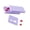 A, variant on 2 Size Mushroom Clay Bead Roller Tool Jewelry Pendant Making Molds Plastic Texture for Crafting Jewelry Accessories