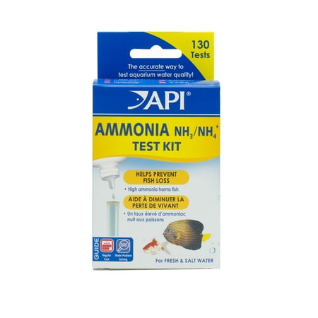 API Ammonia Test Kit, Freshwater And Saltwater Aquarium Water Test Kit,