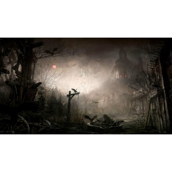 500 Pieces Jigsaw Puzzle for Adults -Gothic Dark Fantasy-Wooden Puzzles, Holiday Jigsaw Puzzles for Teenager,Best Brain Exercises for Adults Puzzles