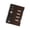 Deep coffee, variant on Ywmsfl Reinforced Coil Border Work Planner 25K Sheets Sectioned Pages For Business School Notes B5 Lined Notebook