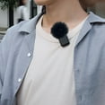 thumbnail image 2 of Mics Windscreen Wireless Lavalier Microphone Windshield Excellent for Mic Reducing Noise in Any Setting, 2 of 8