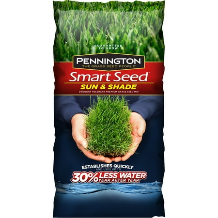 - Pennington Smart Seed , for Sun & Shade Grass Seed, 3 Pounds
