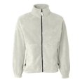 thumbnail image 1 of Sierra Pacific Mens Fleece Full-Zip Jacket, XXXX-Large, Winter White, 1 of 1