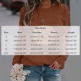 thumbnail image 3 of QUNYINEY Crew Neck Womens Sweatshirts Pullover Graphic Halloween Pumpkin Tops Casual Fall Loose Fit Long Sleeve Sweatshirts, 3 of 6
