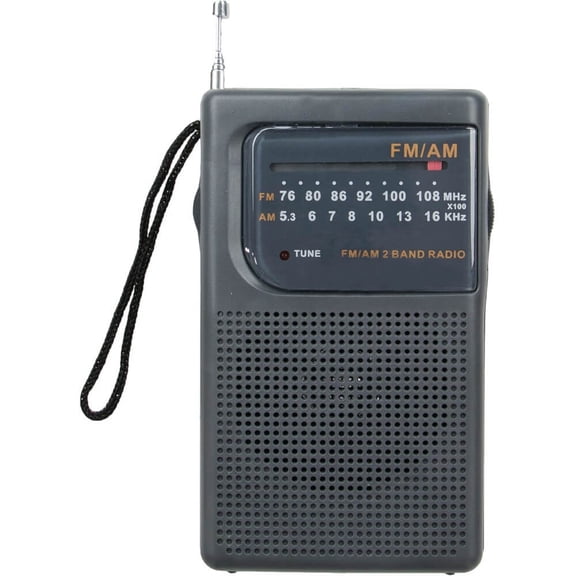 Supersonic SC1105 2 Band AM/FM Radio - Black