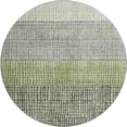 thumbnail image 2 of Addison Rugs Mayfield Premium Machine Washable Transitional Geometric Aloe Round Rug, 8' x 8', 2 of 6