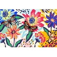 thumbnail image 2 of Bolokofsky, Ronald 14x11 Gold Ornate Wood Framed with Double Matting Museum Art Print Titled - Boho Garden 280, 2 of 4