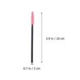 thumbnail image 3 of Eyelash And Eyebrow Brush Eyebrow Comb Ladies Rosy 10x2x2cm Disposable Usage 100Pcs, 3 of 3