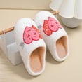 thumbnail image 6 of Wovix Slippers Heart Slippers for Women Valentine's Day 2026 Indoor Outdoor Shoes Convenient Soft Lightweight Basic Soft House Shoes Pink 40-41, 6 of 6