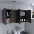 thumbnail image 4 of Kitchen Cabinet, Four Doors Black, 4 of 5