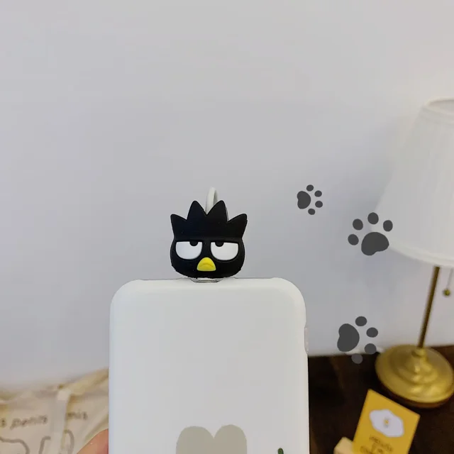 Cartoon Sanrio Cable Protector Bites Wire Organizer Winder Saver For USB Charging Cable Data Line Earphones Cord Protector Cover C