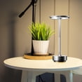 thumbnail image 4 of Atenuación LED Lámpara de escritorio Luz de mesa USB Luz de noche ajustable Habitación para Dormitorio Hogar Plata Zulema Lámpara de escritorio, 4 of 8