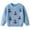 Sky Blue, variant on Cethrio Girls Crew Neck Sweaters Size 7-8, Fall Winter Long Sleeve Knitted Pullover Girls Clothing Pink