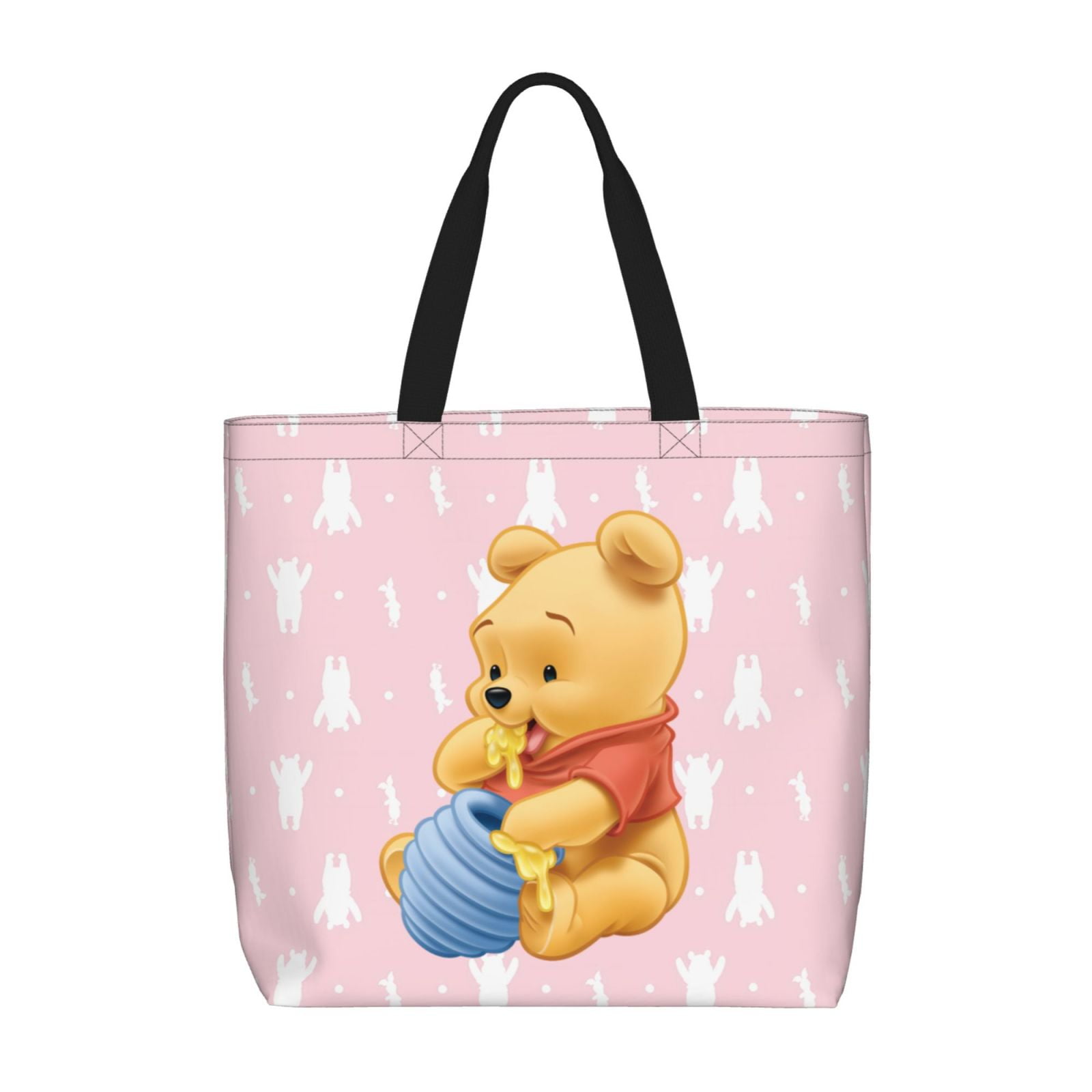 Winnie the Pooh Faux Shearling Tote Bag With Detachable Strap