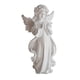 thumbnail image 2 of Estatua de ángel, adorno de mesa, decoración para el hogar, figura de querubín de oración, blanca, 1 unidad. Los 30x15cm, 2 of 9