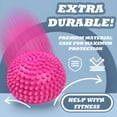 thumbnail image 6 of BESTSKY Exercise Ball,6.3"*6.3"*3.15" Yoga Ball,Anti-Slip Birthing Ball,Pink, 6 of 7