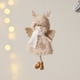 thumbnail image 4 of Angel Girl Pendant Christmas Tree Decorations Antler Decor Hanging Plush Ornaments Adorable Party Dolls Xmas Angel Pendants, 4 of 5
