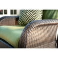 thumbnail image 6 of Hanover Strathmere 4-Piece Wicker and Steel Outdoor Conversation Set, Cilantro Green, 6 of 16