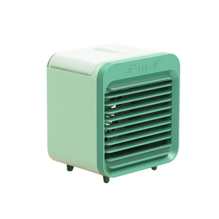 

Air Conditioning Unit Portable Rechargeable Air Cooler Electric Fan with Water Tank 3 Speed Settings Strong Airflow Portable Air Conditioner Fan