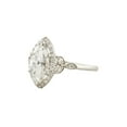 thumbnail image 3 of Oryn Jewel 2.1 Ct Marquise Cut Lab-Created Simulated Diamond Ring - 14K White Gold Over - Glamorous Multi Diamond Halo Ring - Delightful Gift for Her - Captivating Jewelry for Lasting Impressions, 3 of 6